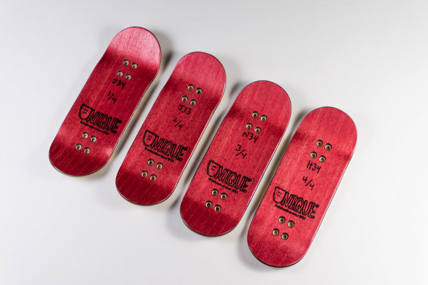 I didn't measure but they're still sick Split Ply Deck