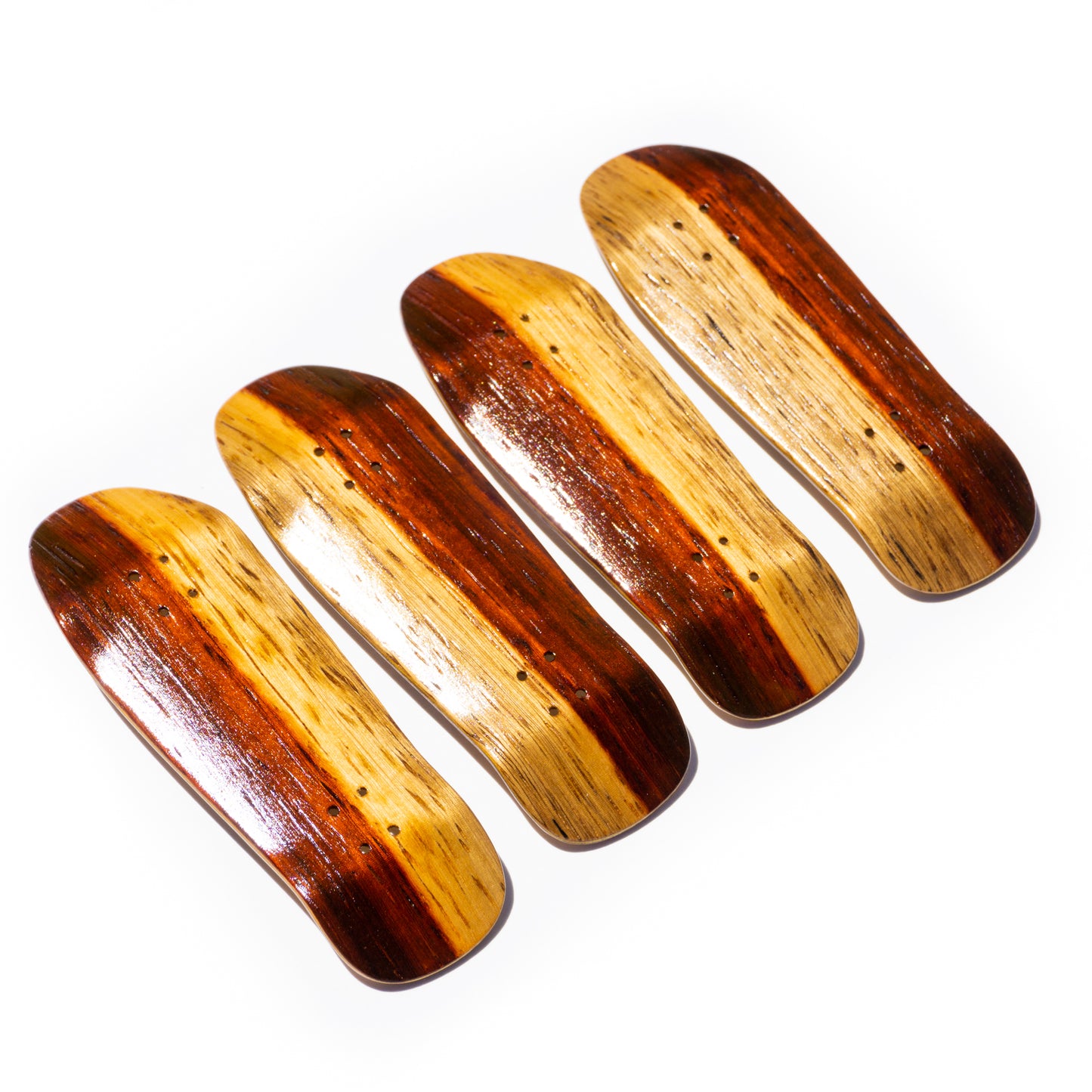 Flipper Shape Padauk Two Tone Exotic Blank