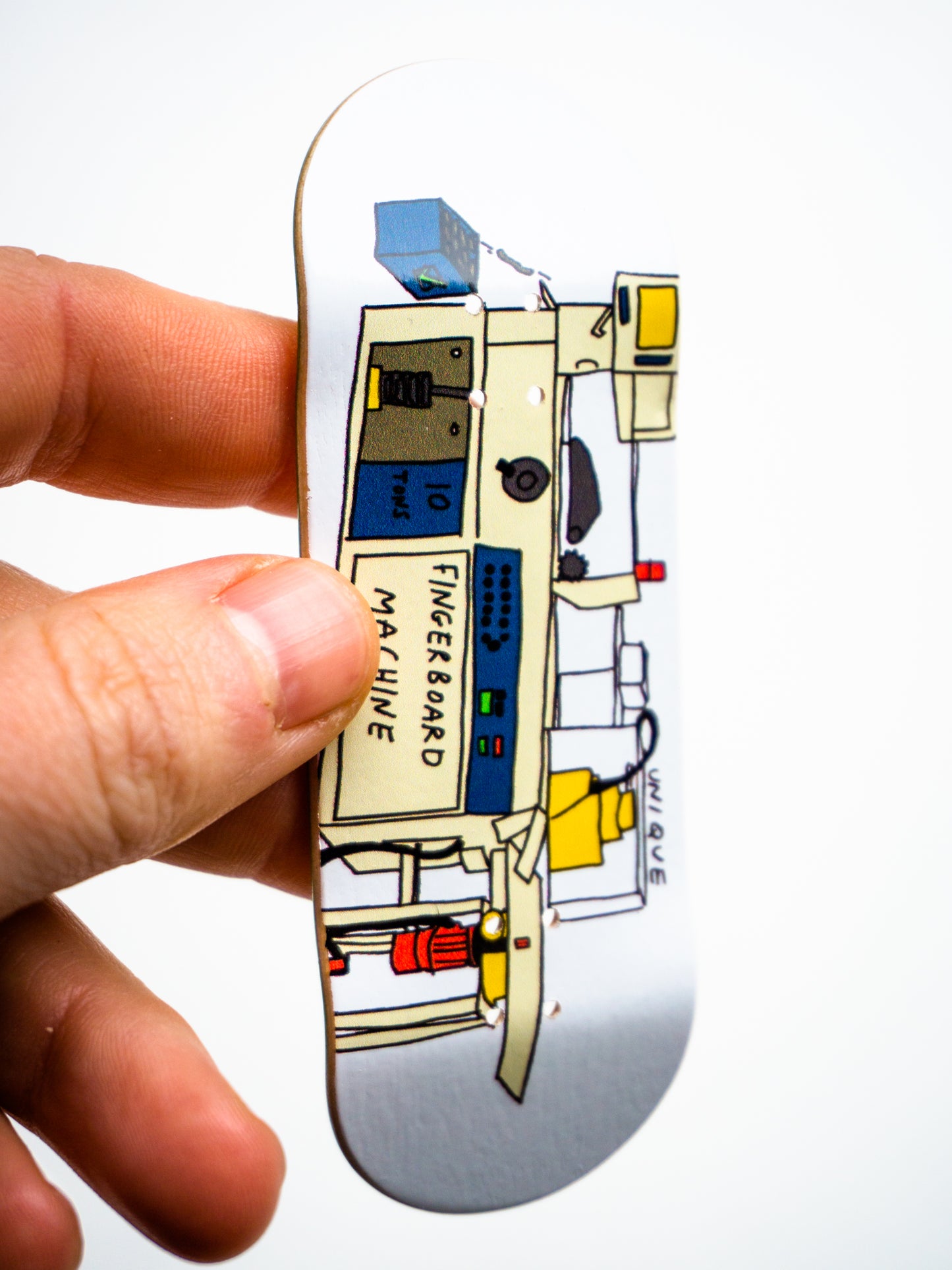 "Fingerboard Machine" Classic Graphic