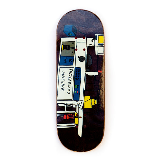 "Fingerboard Machine" Color/Natural Classic Graphic