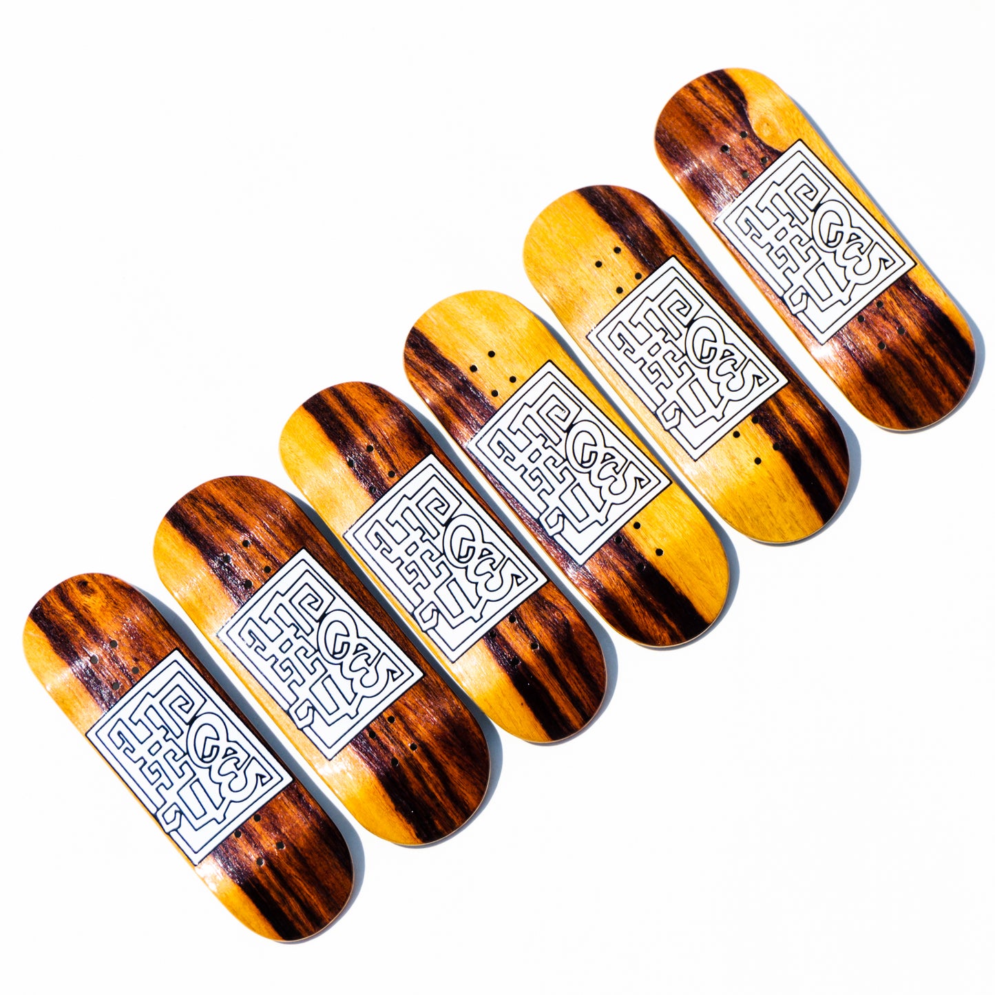 Rosewood Two Tone "Tablet" Graphic