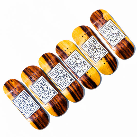 Rosewood Two Tone "Tablet" Graphic