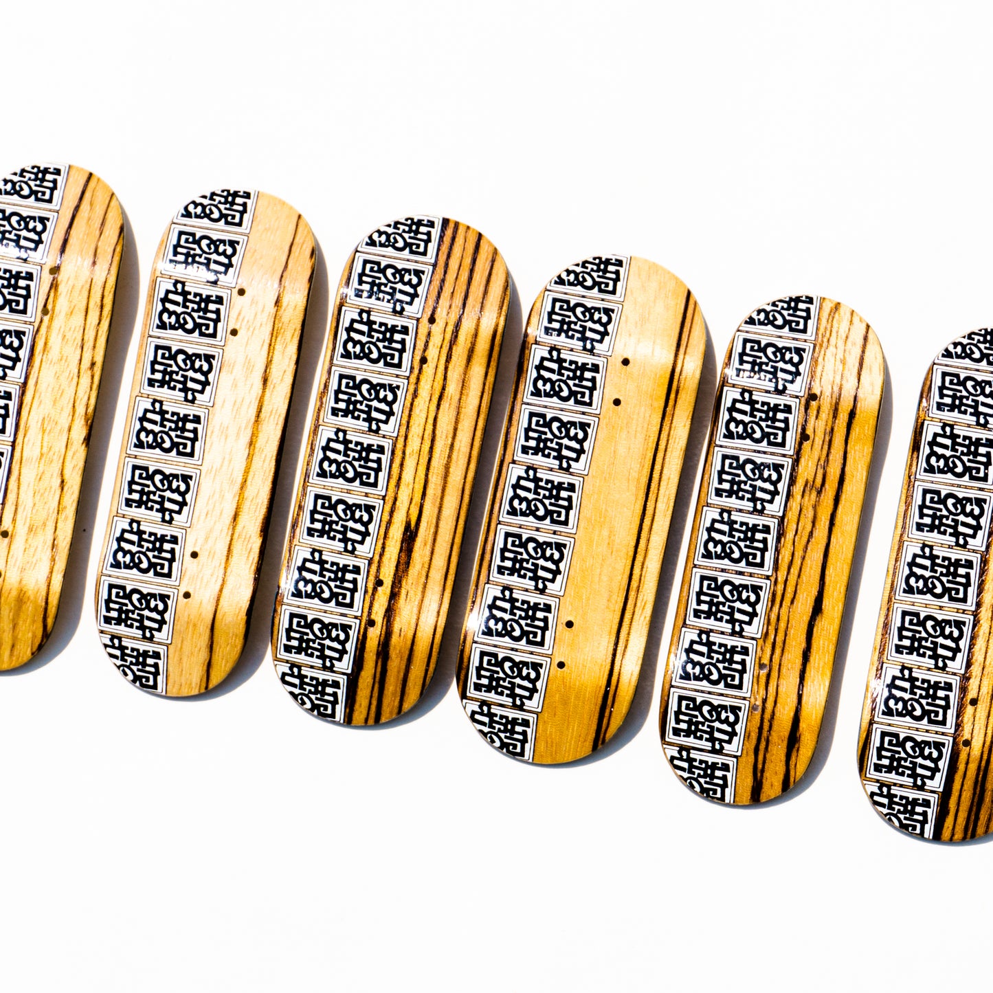 Zebrawood "Tablets" Graphic