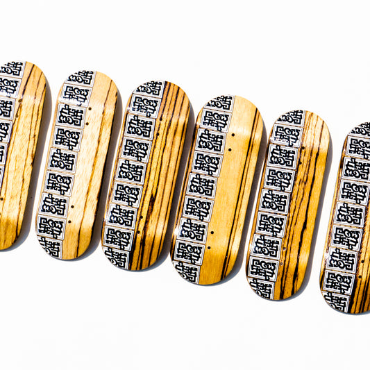 Zebrawood "Tablets" Graphic