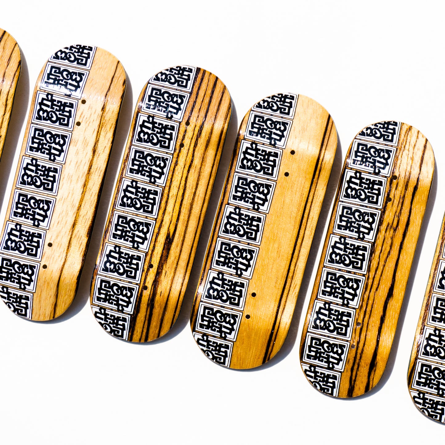 Zebrawood "Tablets" Graphic