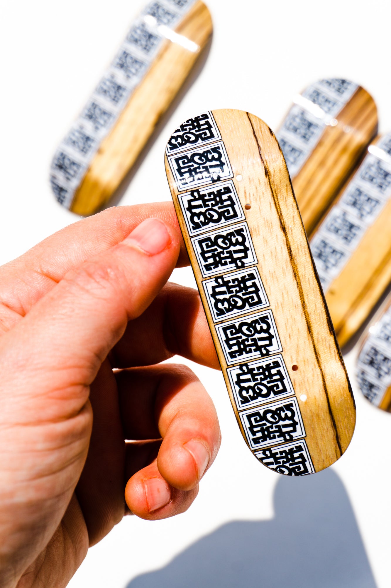 Zebrawood "Tablets" Graphic